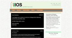 Desktop Screenshot of iosconference.org